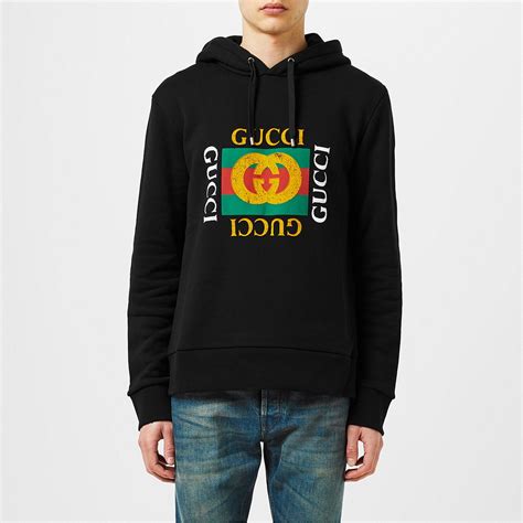 gucci black fake hoodie|gucci champion hoodie cheap.